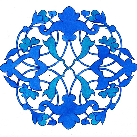 Hexagonal Tile, Iran